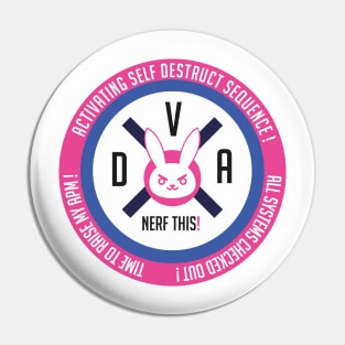 DVA - Nerf This! Pin