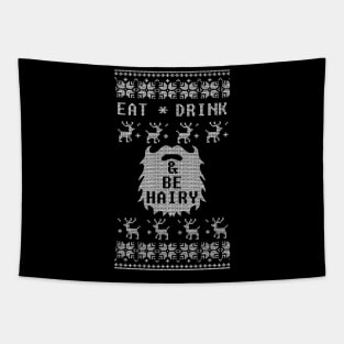 Eat Drink and Be Hairy Tapestry