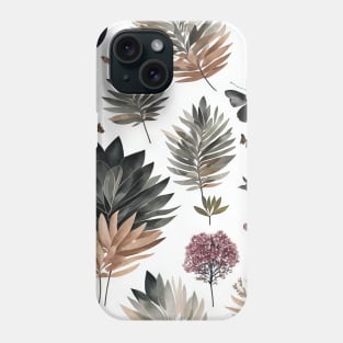 Chromatic Botanic Abstraction #71 Phone Case