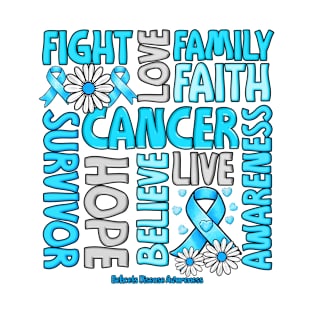 Behcets Disease Awareness - Fight love survivor ribbon T-Shirt