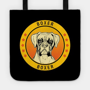 Boxer Dog Portrait Tote