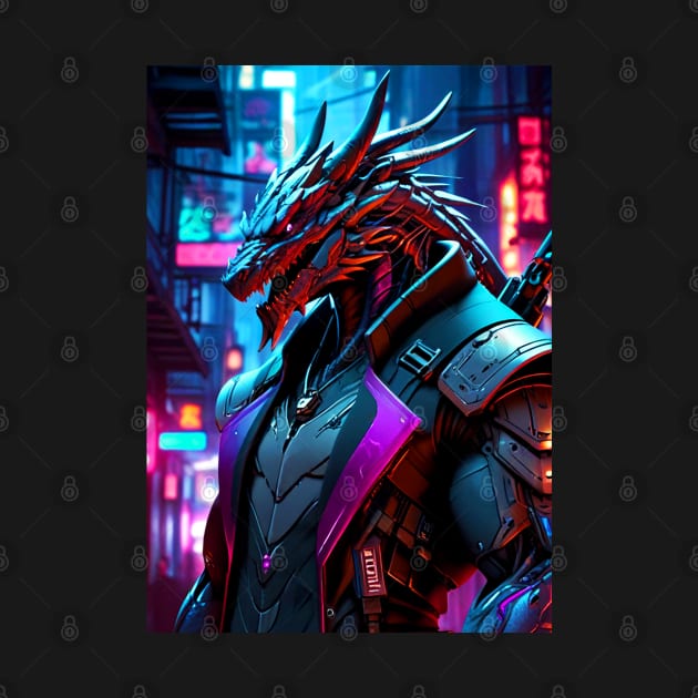 The neon dragon. by SALOX