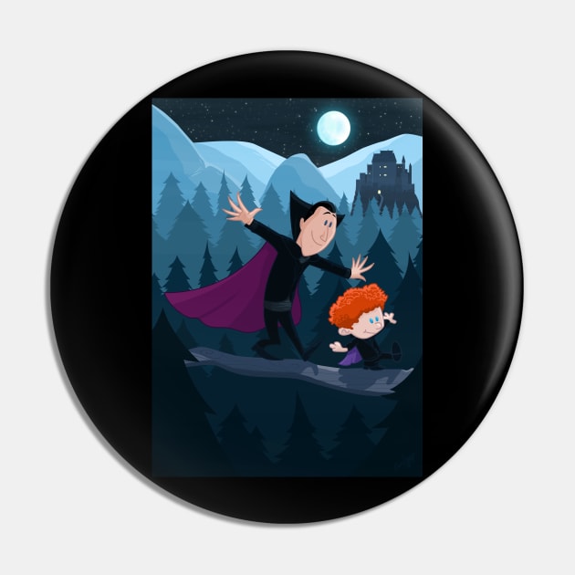 Dennis & Dracula Pin by ChrisHarrys