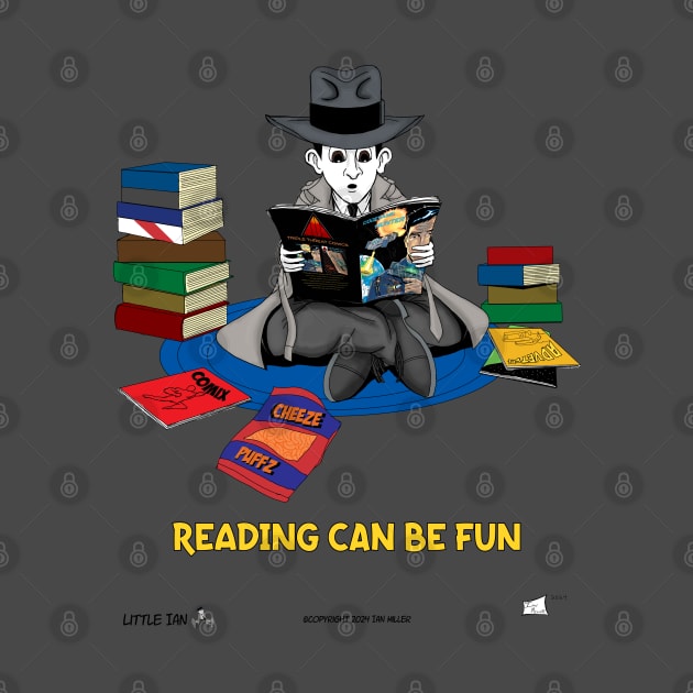 Little Ian- Reading CAN Be Fun by Little Ian Merch