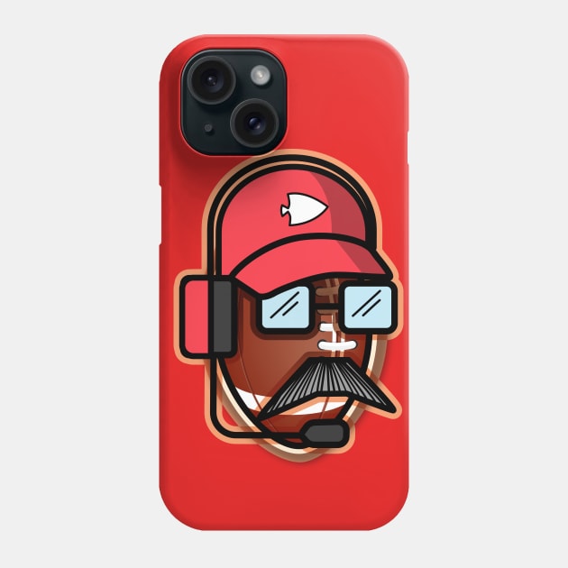 Andy Reid  boss of chiefs Phone Case by HarlinDesign