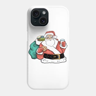 Cookie Santa Phone Case