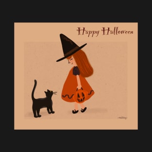 Little Witch’s Halloween T-Shirt