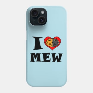 I HEART Cat - TORTOISESHELL CAT Phone Case