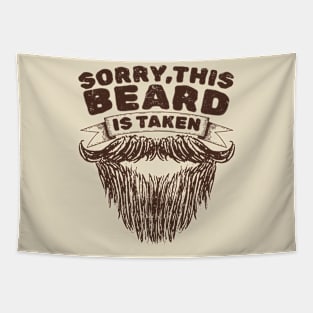 Sorry This Beard Is Taken Tapestry