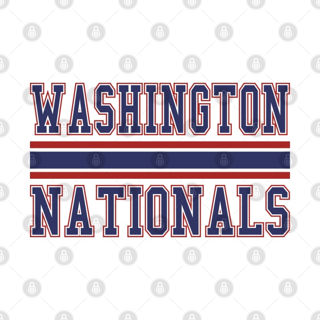 Washington Nationals Baseball by Cemploex_Art