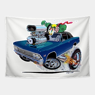 Vince Crains BLUE 1966 Chevelle Super Sport Tapestry