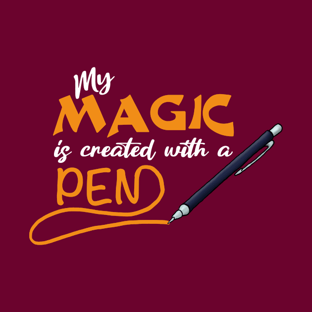 My Magic is created with a pen by JKP2 Art