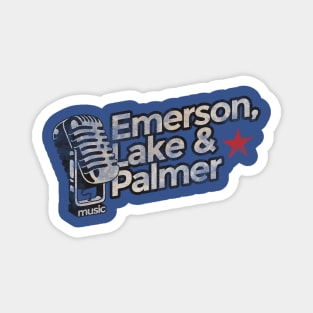 Emerson, Lake & Palmer Vintage Magnet