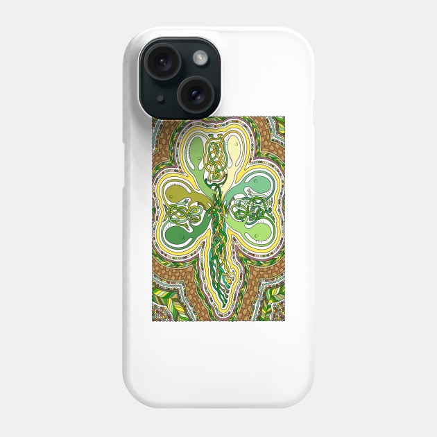 Mr Squiggly Celtic Knot Phone Case by becky-titus