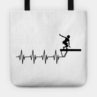 Gymnast Heartbeat Tote