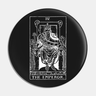 The Emperor Tarot in black Pin