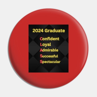 2024  Graduate Class: Unique, Thoughtful Graduation Gifts Pin