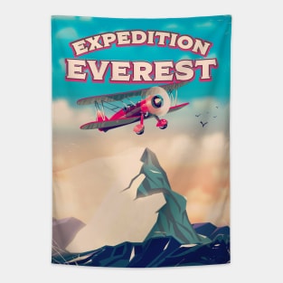 Expedition Everest Travel poster Tapestry