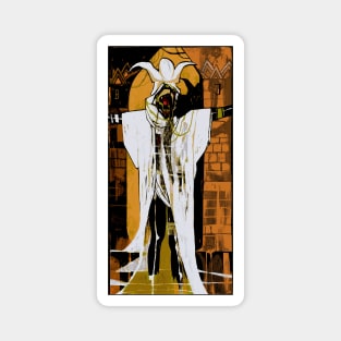 The High Priestess (Cyberpunk Tarot) Magnet