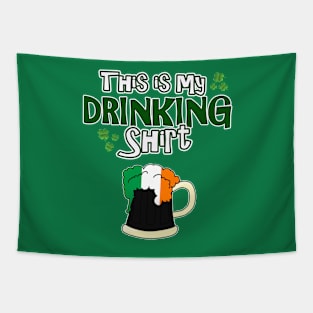 Funny St Patricks Day Shirt Tapestry