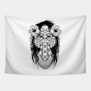 Rangda Demon Tapestry