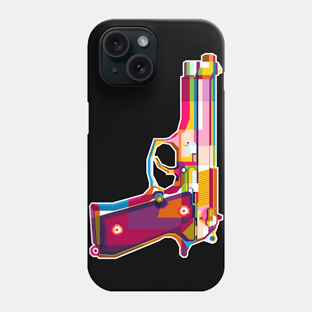 Baretta 92 Phone Case by wpaprint