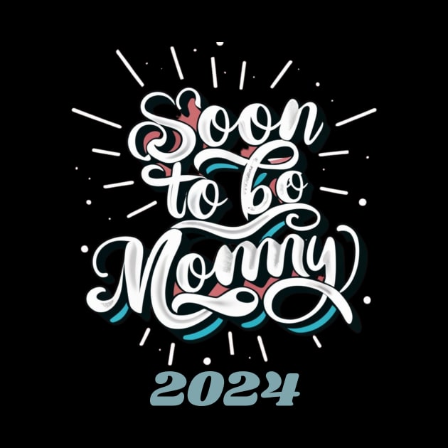 Soon To Be a Mommy 2024 Mommy Announcement We're expecting! by Positive Designer