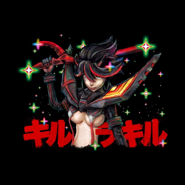 Kill La Kill Ryuko Senketsu Awesome by barrettbiggers