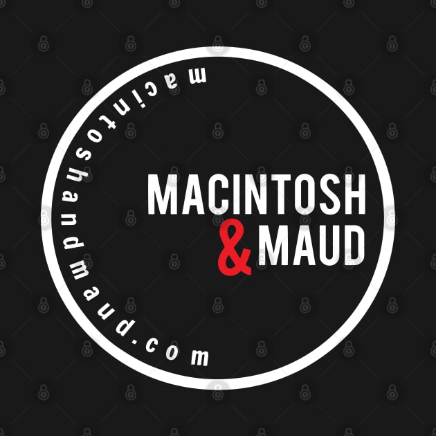 Macintosh & Maud Network Logo in White by MacintoshMaud