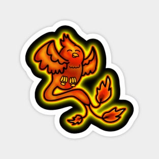 Chibi Phoenix Magnet