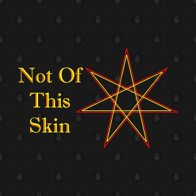 Otherkin Subculture Community Seven-Pointed Star Not Of This Skin by Mindseye222