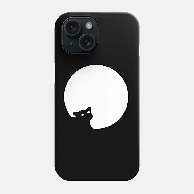 Moon Kitty Phone Case by Jossly_Draws