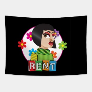 Hedwig's Midnight Radio Presents: RENT - Podcast Logo Without Text (by Raziel) Tapestry