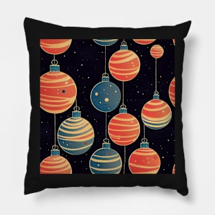 Ornaments in Outer Space Pillow