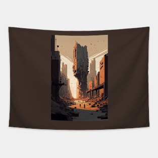 The Ruins of Civilization Tapestry