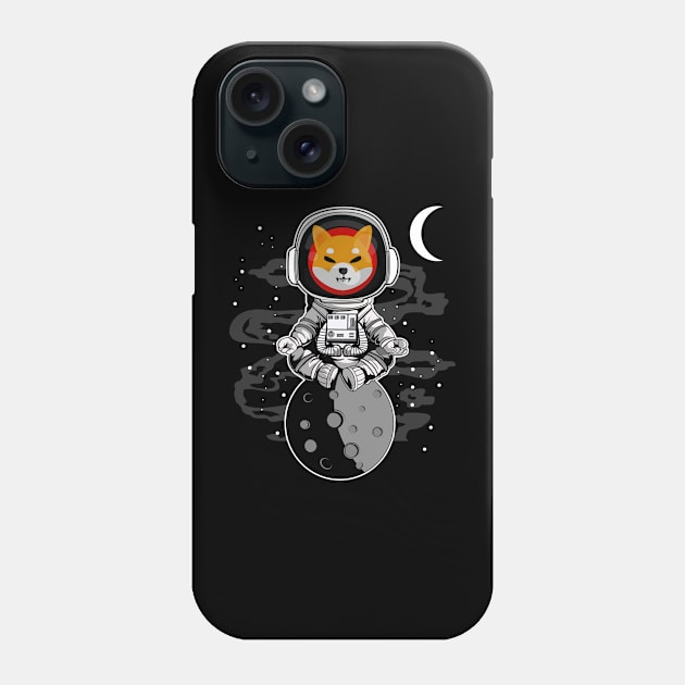 Astronaut Shiba Inu Coin To The Moon Crypto Token Cryptocurrency Wallet Shib Army Birthday Gift For Men Women Kids Phone Case by Thingking About