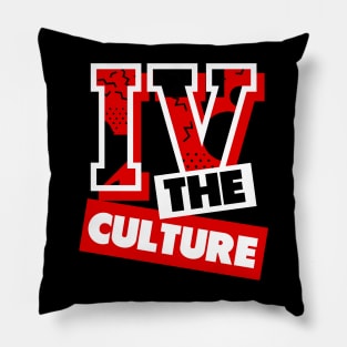 4 The Culture Thunder Red Pillow