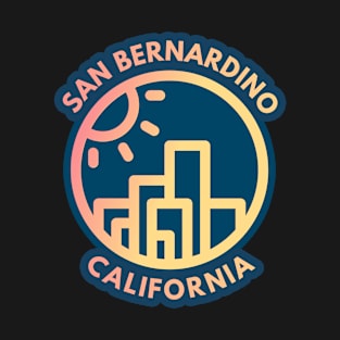 San Bernardino California badge T-Shirt