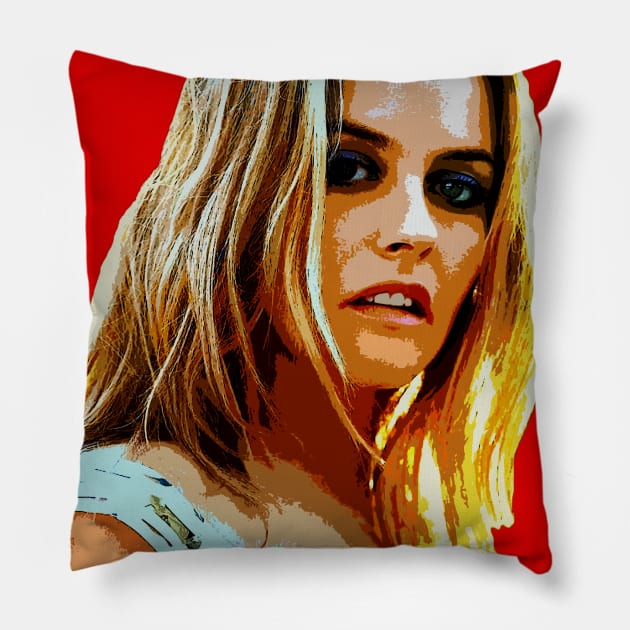 alicia silverstone Pillow by oryan80