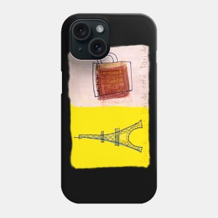 Paris de cafe Phone Case