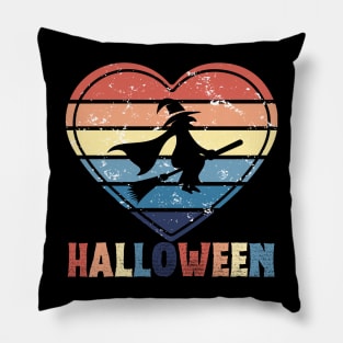 Halloween Retro Colors Pillow