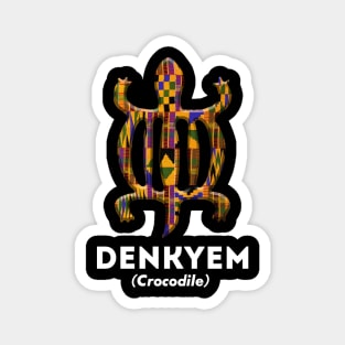 DENKYEM (Crocodile) Magnet