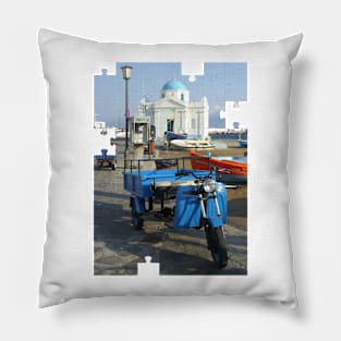 Mykonos Puzzle Pillow