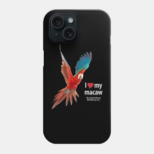 CB Greenwing Macaw Phone Case