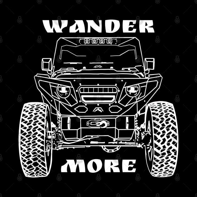 Wander More Jeep Life 4 x 4 off road explore road trip nomad renegade wrangler compass grand Cherokee by BrederWorks