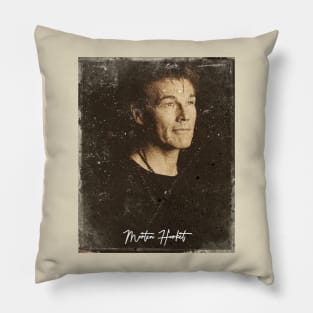 Vintage Morten Harket 80s Fan Art Pillow