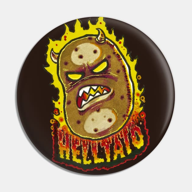 Helltato, Potato from Hell Pin by Phosfate