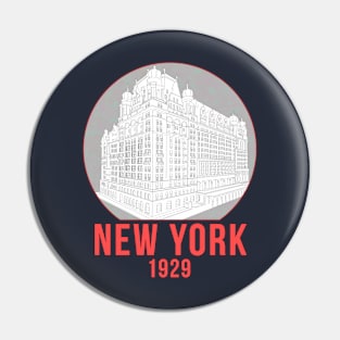 1929 New York Pin