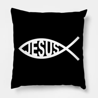 Jesus Fish Pillow