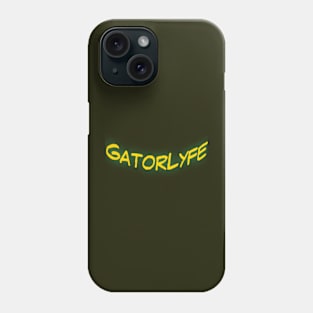 Green n gold font Phone Case